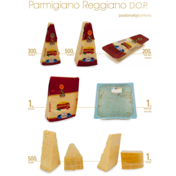 parmigiano reg. vari form.